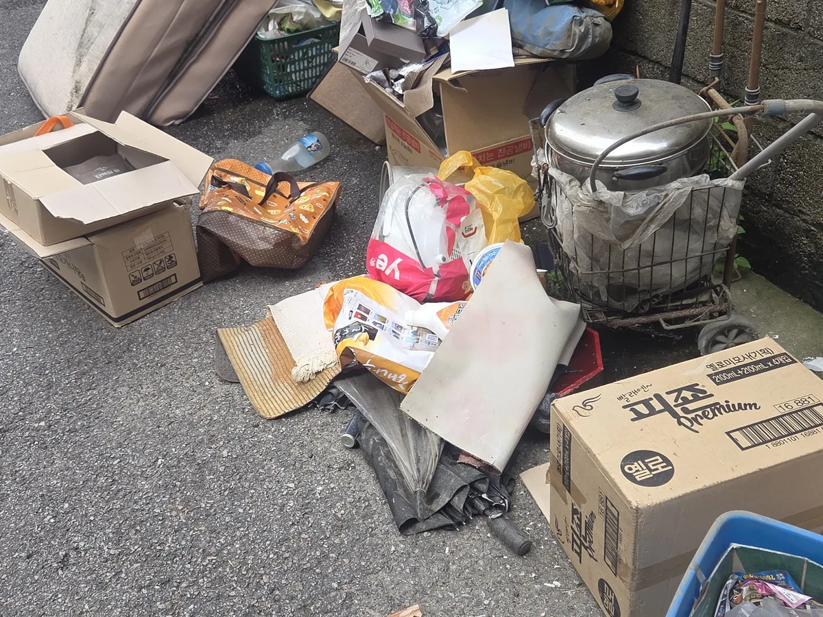 문경시 창동 침수 현장 화장실 세면대 살균 위생청소 사례 - 행진크린